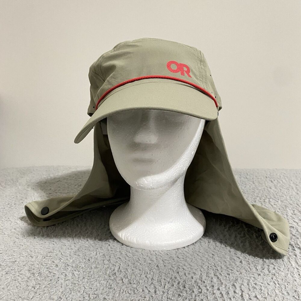 Outdoor Research Equinox Cape Cap Mens UPF 50 Sun Protection Hat Hiking Gorp NEW